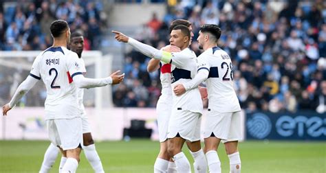 psg le havre résultat